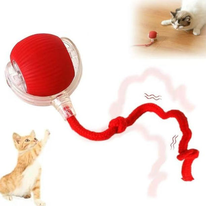 【Sale】Interactive Cat Toy Ball: Automatically Rolling Electric Ball, Suitable for Indoor Cats/Dogs, Brings the Fun of Chasing Tails. Motion Sensing, Keeps Pets Busy and Enjoys Rich Sports Stimulation. Great Pet Gifts/Supplies.