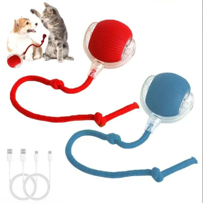 【Sale】Interactive Cat Toy Ball: Automatically Rolling Electric Ball, Suitable for Indoor Cats/Dogs, Brings the Fun of Chasing Tails. Motion Sensing, Keeps Pets Busy and Enjoys Rich Sports Stimulation. Great Pet Gifts/Supplies.