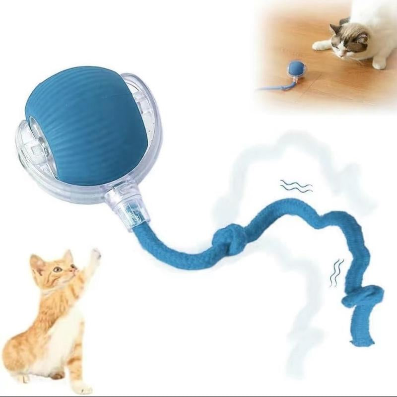 【Sale】Interactive Cat Toy Ball: Automatically Rolling Electric Ball, Suitable for Indoor Cats/Dogs, Brings the Fun of Chasing Tails. Motion Sensing, Keeps Pets Busy and Enjoys Rich Sports Stimulation. Great Pet Gifts/Supplies.