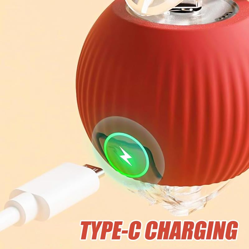 【Sale】Interactive Cat Toy Ball: Automatically Rolling Electric Ball, Suitable for Indoor Cats/Dogs, Brings the Fun of Chasing Tails. Motion Sensing, Keeps Pets Busy and Enjoys Rich Sports Stimulation. Great Pet Gifts/Supplies.