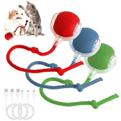 【Sale】Interactive Cat Toy Ball: Automatically Rolling Electric Ball, Suitable for Indoor Cats/Dogs, Brings the Fun of Chasing Tails. Motion Sensing, Keeps Pets Busy and Enjoys Rich Sports Stimulation. Great Pet Gifts/Supplies.
