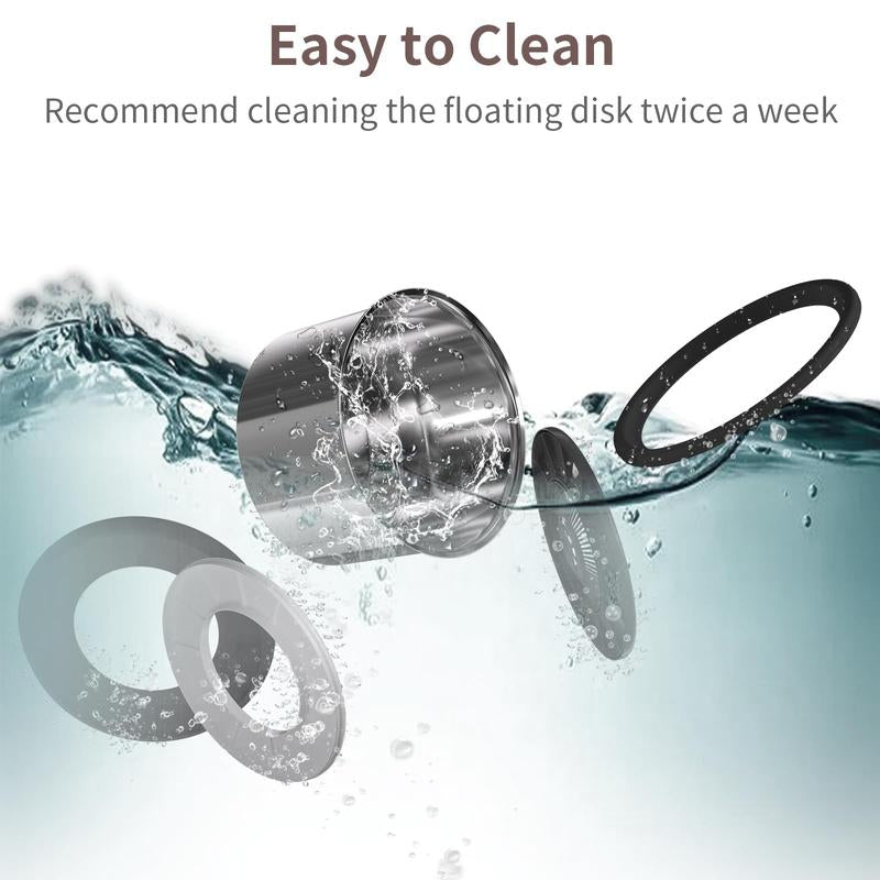 Stainless Steel 6.5L Dog Water Bowl 1.6 Gallon Extra Large Capacity with Splash-Proof Design Non-Slip Mat Elevated Slow Feeder for Medium & Large Dogs Black