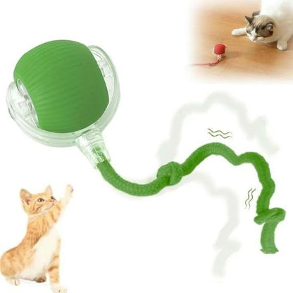 【Sale】Interactive Cat Toy Ball: Automatically Rolling Electric Ball, Suitable for Indoor Cats/Dogs, Brings the Fun of Chasing Tails. Motion Sensing, Keeps Pets Busy and Enjoys Rich Sports Stimulation. Great Pet Gifts/Supplies.
