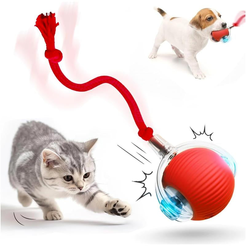 【Sale】Interactive Cat Toy Ball: Automatically Rolling Electric Ball, Suitable for Indoor Cats/Dogs, Brings the Fun of Chasing Tails. Motion Sensing, Keeps Pets Busy and Enjoys Rich Sports Stimulation. Great Pet Gifts/Supplies.